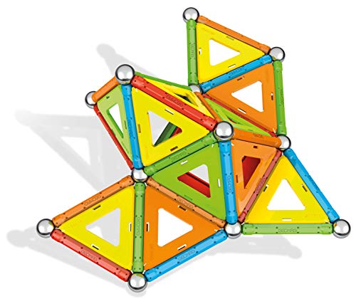 Geomag Confetti Construcciones magnéticas y juegos educativos, 68 piezas (00355), Multicolor