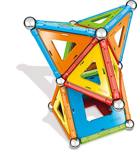 Geomag Confetti Construcciones magnéticas y juegos educativos, 68 piezas (00355), Multicolor