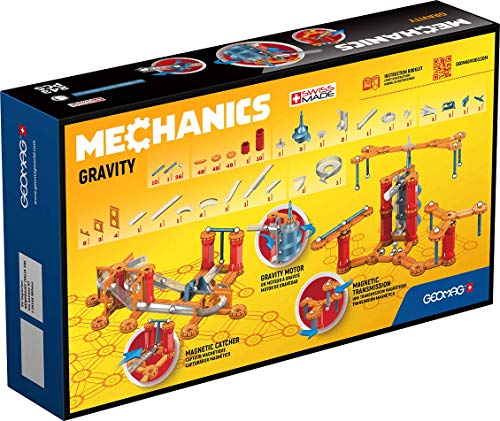 Geomag Gravity Shoot & Catch Juego de construcción de 243 piezas (774), Multicolor