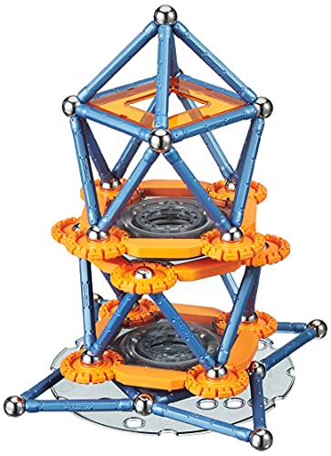 Geomag- Mechanics Motion 762 Juego de construcción magnético de 146 Piezas, Multicolor