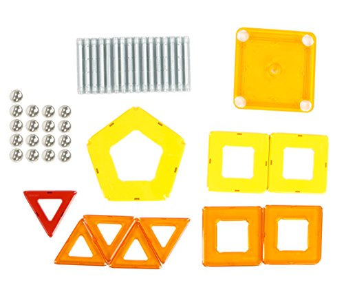 Geomag- Paneles 44 piezas, juego de construcción (451) (601047)