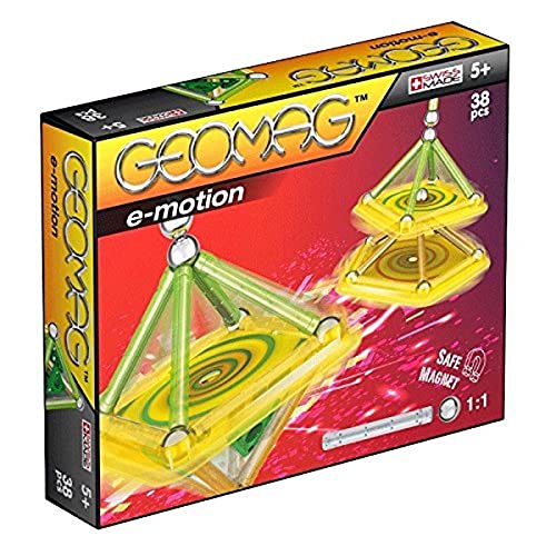 Geomag- Spin Juego de construcción, Multicolor, 38 Piezas (GEO033)