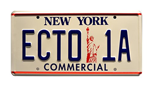 Ghostbusters 2 | ECTO-1A | Metal Stamped License Plate