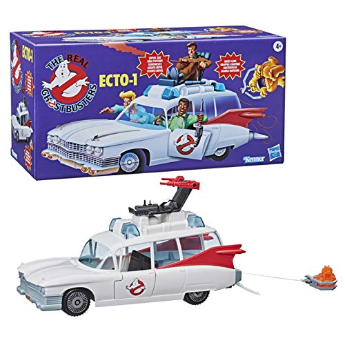 Ghostbusters Kenner Classics - Ecto-1 - The Real Ghostbusters - Vehículo Retro con Accesorios - A Partir de 4 años, F11805L1