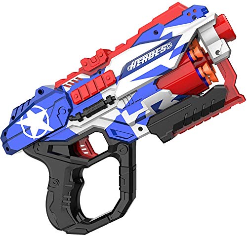 giocattolo blaster, okk blaster Con 60 Dardos de Espuma Suave, Objetivo de Tiro Competitivo Portátil Para Niños, de Cumpleaños, Regalos de Fiesta, Juguetes de Mano Para Niños de 6 Años en Adelante