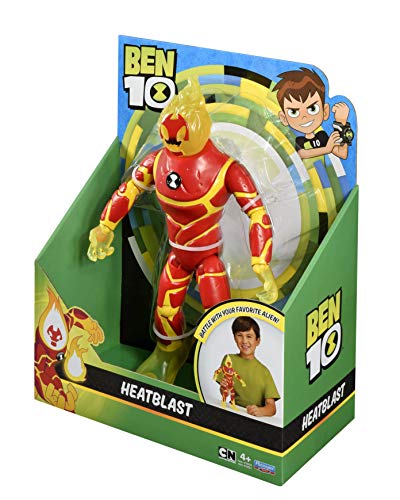 Giochi Preziosi Ben 10 - Figura Base Inferno Gigante heatblast 27 cm Circa ben02100