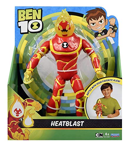 Giochi Preziosi Ben 10 - Figura Base Inferno Gigante heatblast 27 cm Circa ben02100