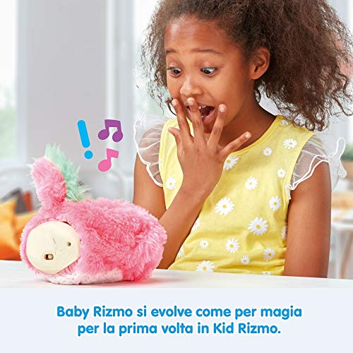 Giochi Preziosi Rizmo - Peluche interactivo, crece y aprende, siempre a la búsqueda de amor y música y baile , color/modelo surtido