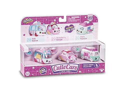 Giochi Preziosi Shopkins Cutie Cars Blister 3 Coches HPC02011