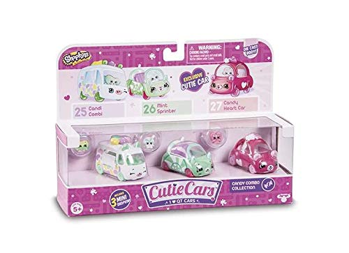 Giochi Preziosi Shopkins Cutie Cars Blister 3 Coches HPC02011