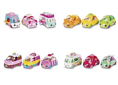 Giochi Preziosi Shopkins Cutie Cars Blister 3 Coches HPC02011