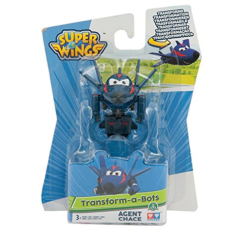 Giochi Preziosi – Super Wings - Personaje Transformable - 5,5 cm Chase