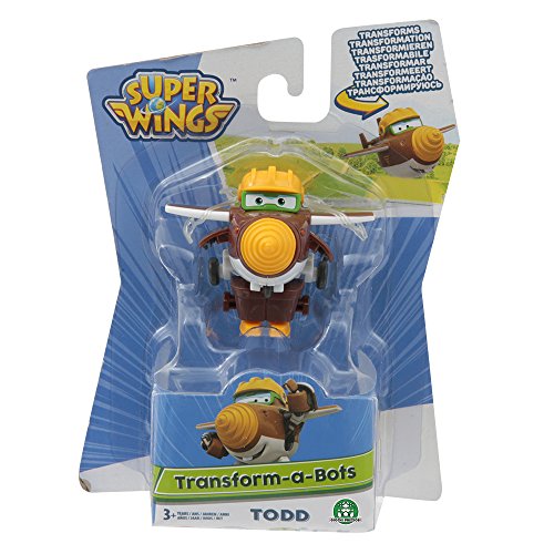 Giochi Preziosi – Super Wings - Personaje Transformable - 5,5 cm Todd