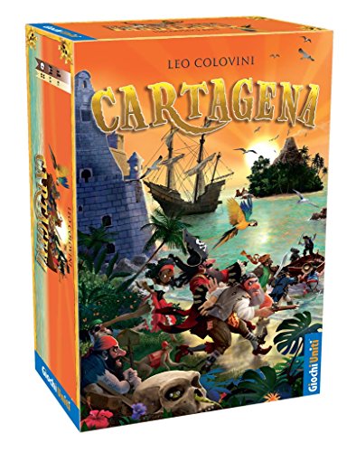 Giochi Uniti - Cartagena Juego de Mesa, Multicolor, GU557.