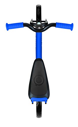 Globber Go Bike Draisena, Unisexo, Bleu foncé, Réglable en Hauteur