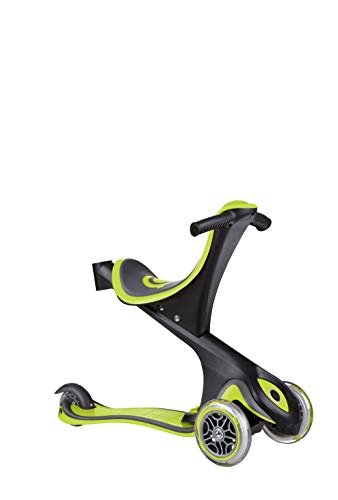 Globber - Patinete go up Comfort 5 en 1 Lime Green (458-106)