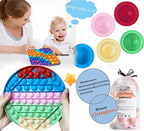 Gmajtars Fidget Sensory Toy Pack Barato, Set de Juguetes Sensoriales Antiestrés Anti Estres Push Pop Bubble Figwt Figet Fidget Toys Box para Niños Adultos Regalo Fiesta Navidad Cumpleaños