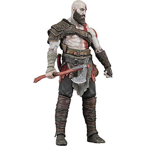 God of War Kratos Action Figure, 18Cm Estatuas De Juguete PVC De Protección del Medio Ambiente, Adecuado para Colección