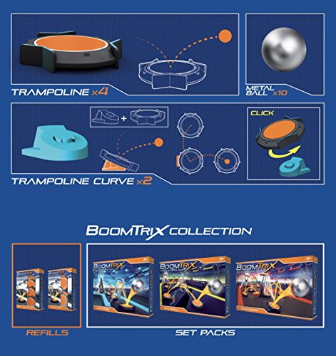 Goliath- Boomtrix-Pack Extensión Trampolines, Multicolor (80600) , color/modelo surtido