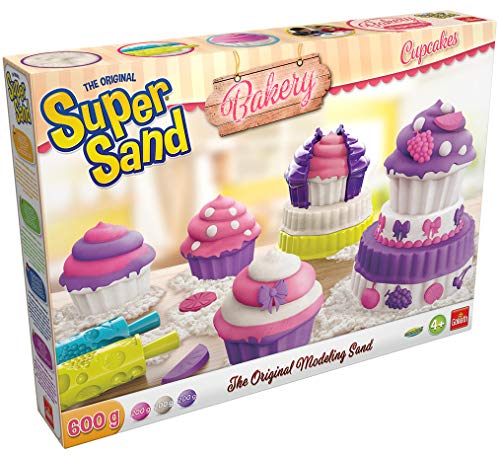 Goliath Super Sand Cupcakes - Juego de Arena para modelar