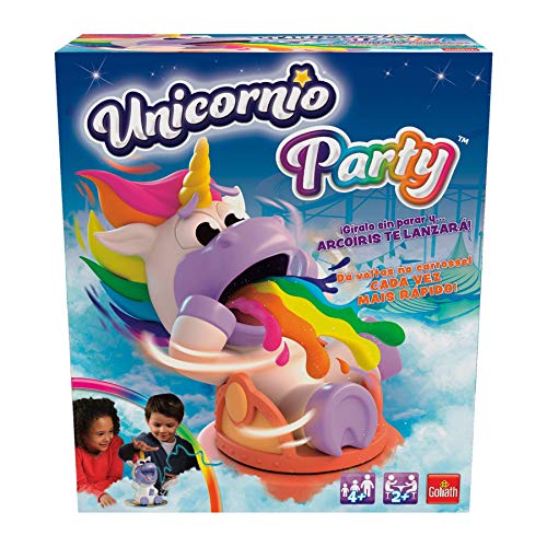 Goliath Unicornio Party. Giralo para marearlo y Que Lance arcoíris, Multicolor (31261)