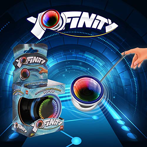 Goliath- YoFinity Yo-Yo con Espejo Infinito, Color Azul (918946024)