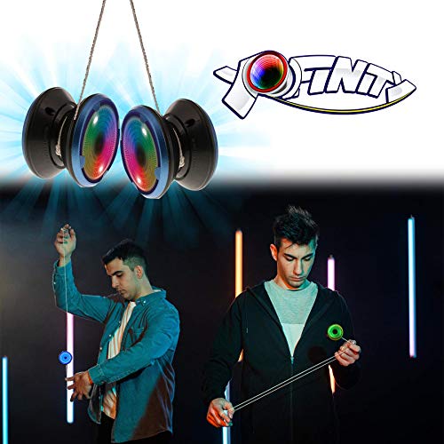 Goliath- YoFinity Yo-Yo con Espejo Infinito, Color Azul (918946024)