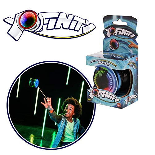 Goliath- YoFinity Yo-Yo con Espejo Infinito, Color Azul (918946024)