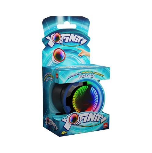 Goliath- YoFinity Yo-Yo con Espejo Infinito, Color Azul (918946024)