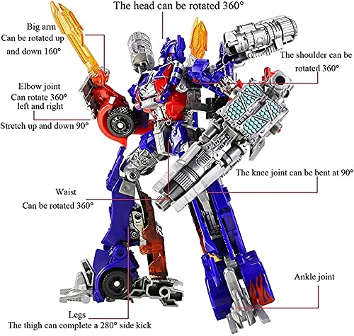 GoodChild 2 En 1 Transformers Juguetes Deformación Juguetes Juguetes Dark Commander Optimus Prime Bumblèbee Transformèrs TOBOT Juguete Cambios Juguete De Automóvil