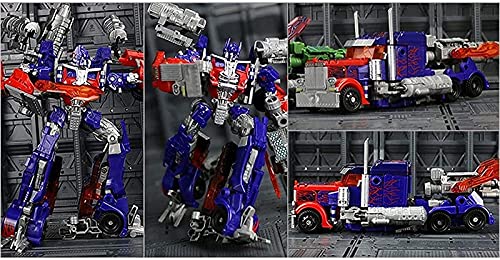 GoodChild 2 En 1 Transformers Juguetes Deformación Juguetes Juguetes Dark Commander Optimus Prime Bumblèbee Transformèrs TOBOT Juguete Cambios Juguete De Automóvil