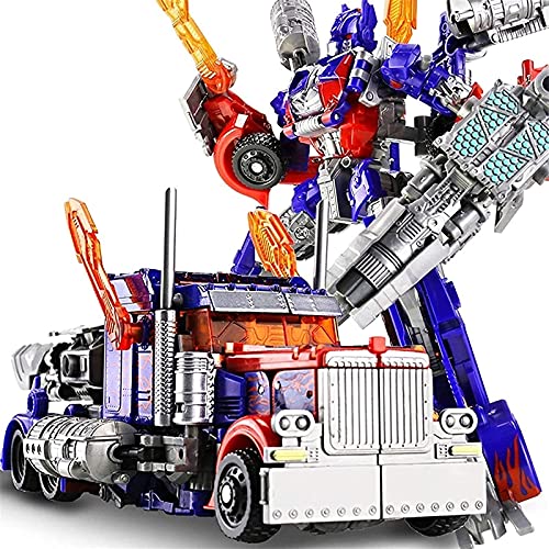 GoodChild 2 En 1 Transformers Juguetes Deformación Juguetes Juguetes Dark Commander Optimus Prime Bumblèbee Transformèrs TOBOT Juguete Cambios Juguete De Automóvil