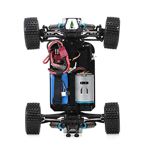 GoolRC Coche WLtoys A959-B, 70KM / h de Alta Velocidad 2.4G 1/18 Escala 4WD Coche eléctrico RTR Buggy RC para niños Adultos