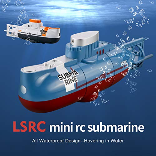 GoolRC Mini RC Submarino Barco de Control Remoto Impermeable Juguete de Buceo Regalo para niños Niños y niñas Regalo de año Nuevo