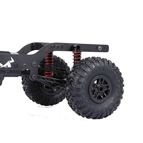 Goolsky 99s RTR Crawler Coche RC Camión Todoterreno 2.4G 1/12 4WD Off-Road Truck para Land Rover Modelos de Vehículos (2 Batería)