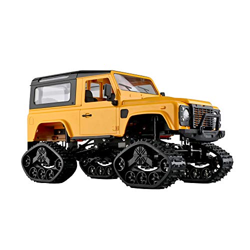 Goolsky FY003AB 1/16 Todoterreno SUV RC Car RC Desert Buggy Truck 2.4 GHz 4WD de Alta Velocidad de Control Remoto RTR RC Car con Caterpillar Track Wheel