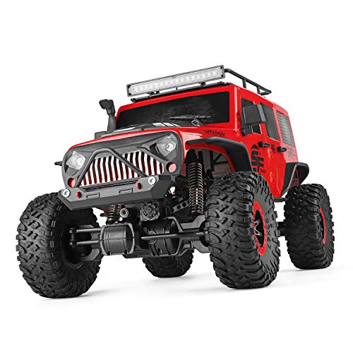 Goolsky WLtoys 104311 RC Coche 2.4G 1/10 4WD Jeep Coche SUV Motor Cepillado Control Remoto Off-Road Crawler Coche