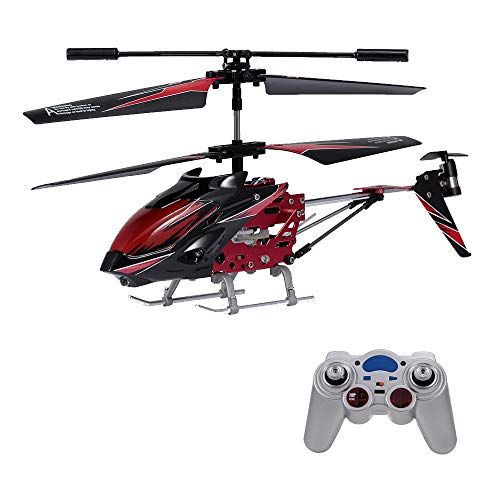 Goolsky Wltoys XK S929-A Helicóptero Radiocontrol RC Helicopter con Giroscopio 2.4G 3.5CH w / Light RC Toys Juguete para Principiantes Niños Regalos