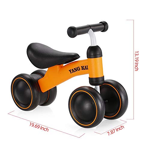 Goolsky Yang Kai Q1 + Baby Balance Bicicleta Aprender a Caminar sin Pedal de Montar a Caballo de Juguete