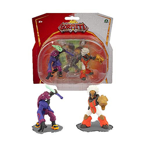 Gormiti - Mini Figuras 5 cm, blíster 2 Piezas, Serie 3, Seskel E Yridium, Surtido 8, para niños a Partir de 4 años, Juguetes Preziosi GRA35200