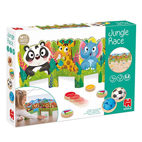 Goula - Jungle Race - Juego preescolar dinámico para niños a partir de 3 años