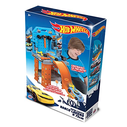 Grandes Juegos gg00711-banco Hot Wheels Banco Trabajo Color, Multicolor, gg00711 