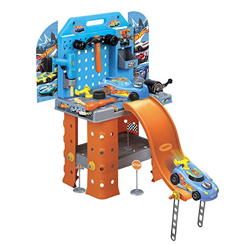 Grandes Juegos gg00711-banco Hot Wheels Banco Trabajo Color, Multicolor, gg00711 