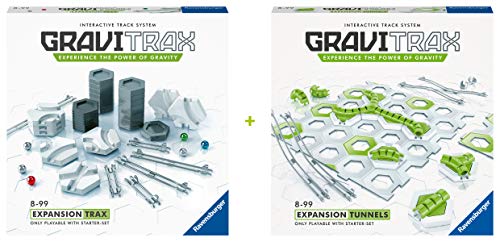 GraviTrax- Ravensburger 73112 – Travesaño de expansión de túnel y Trax, para niños a Partir de 8 años y Adultos