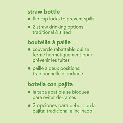 Green Sprouts Brotes verdes botella de agua 124361-515-27, desde los 6 meses