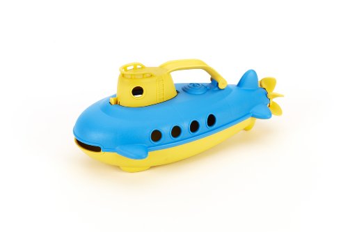 Green Toys- Submarino (Manija Amarilla), Multicolor (SUBY-1033)