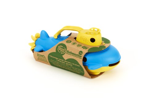 Green Toys- Submarino (Manija Amarilla), Multicolor (SUBY-1033)