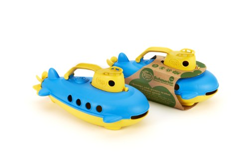 Green Toys- Submarino (Manija Amarilla), Multicolor (SUBY-1033)