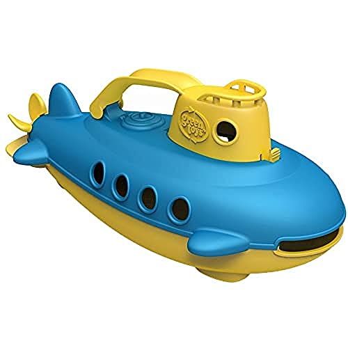 Green Toys- Submarino (Manija Amarilla), Multicolor (SUBY-1033)