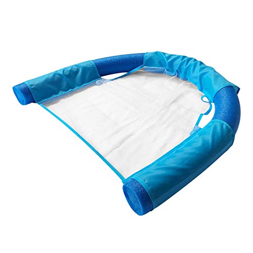 Grust Sillas de natación portátiles para piscina, asiento flotante para adultos, 150 x 7,5 cm